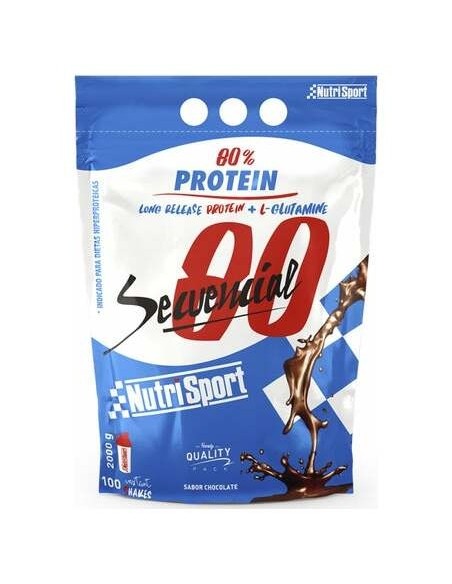 Nutrisport Secuencial 80 Chocolate 2000G