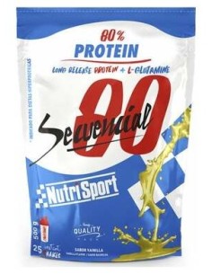 Nutrisport Secuencial 80 Protein Sabor Vainilla 500G