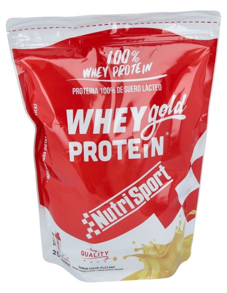 Nutrisportwhey Protein Gold Platano 500Gr Nutrisport