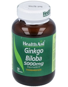 Ginkgo Hoja Ext.Estand. 30Cap. Health Aid