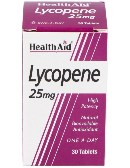 Licopeno 25Mg. 30Comp. Health Aid