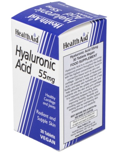 Acido Hialuronico 55Mg. 30Comp. Health Aid