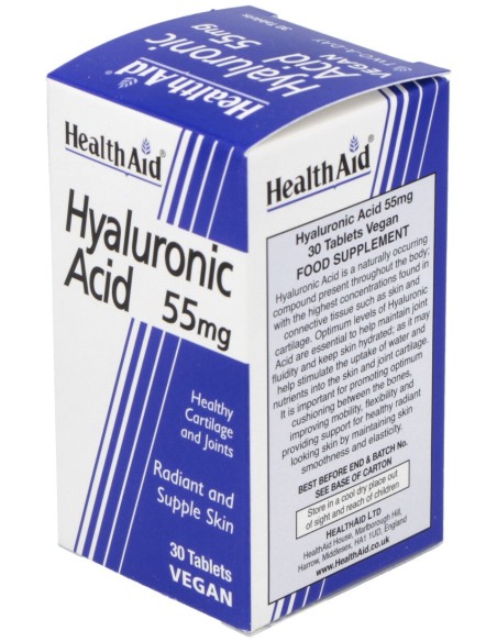 Acido Hialuronico 55Mg. 30Comp. Health Aid