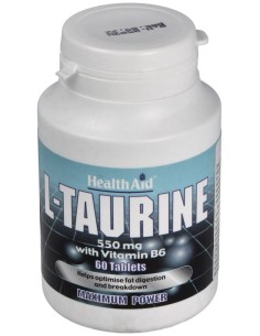 Healthaid L-Taurina 60 Tabletas