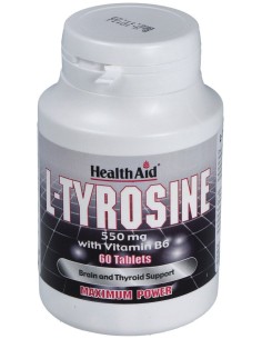 Healthaid L-Tirosina 550Mg 60 Tabletas