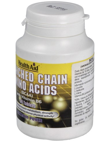 Bcaa Branched Chain Amino Acids 60Comp. Health Aid