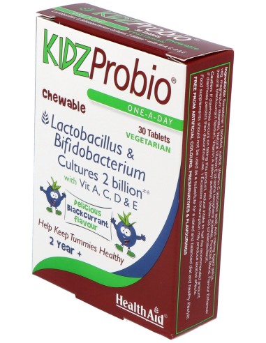 Kidzprobio 2000Millones Y Vitaminas 30Comp. Health