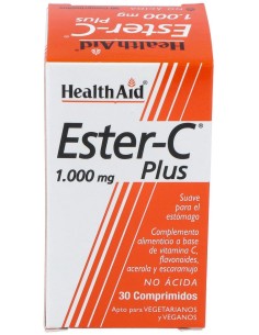 Ester C Plus 1000Mg. 30Comp. Health Aid