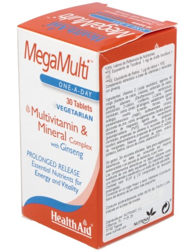 Healthaid Megamulti Multivitaminico 30Comp