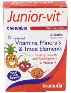 Healthaid Junior-Vit 30 Comprimidos