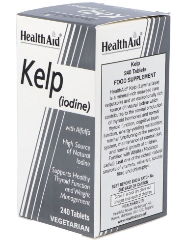 Healthaid Kelp Noruego (Iodine) 240Comp