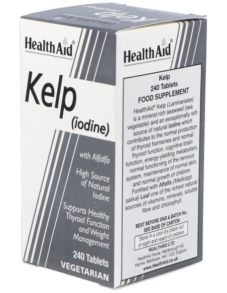 Healthaid Kelp Noruego (Iodine) 240Comp