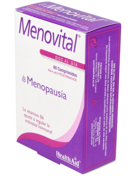 Menovital 60Cap. Health Aid