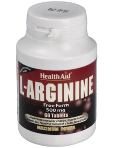 L-Arginina 500Mg. 60Comp. Health Aid