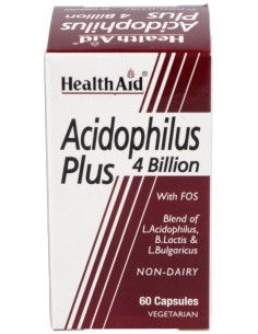 Acidophilus Plus 4 Billion 60Cap. Health Aid