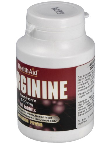 L-Arginina 500Mg. 60Comp. Health Aid