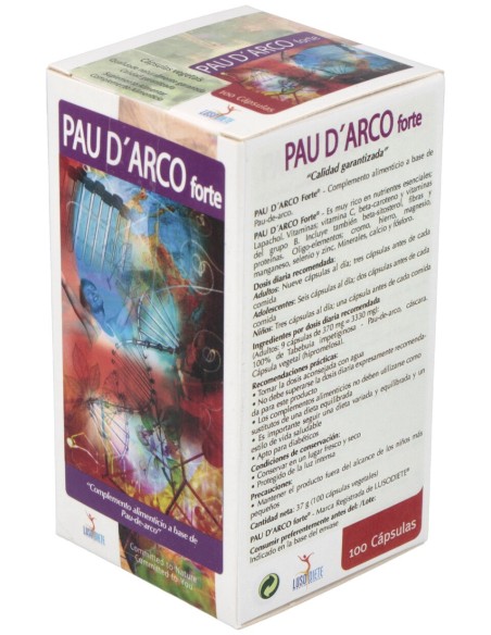 Pau D Arco Forte 100Cap. Lusodiete