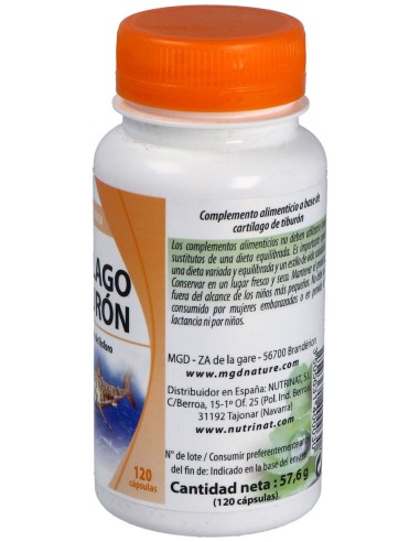 Cartilago De Tiburon 120Cap. Mgd