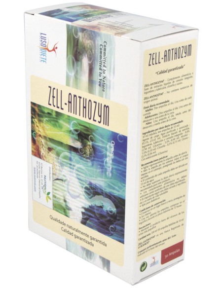 Lusodiete Zell-Anthozym 30 Ampollas