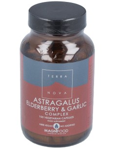 Astragalo,Sauco Y Ajo (Defensas) Complex 100Vcap.