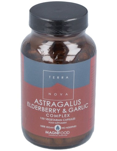 Astragalo,Sauco Y Ajo (Defensas) Complex 100Vcap.