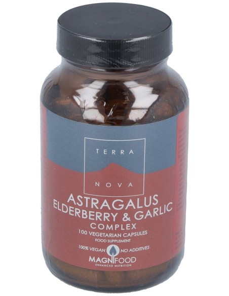 Astragalo,Sauco Y Ajo (Defensas) Complex 100Vcap.