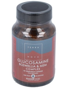Glucosamina,Boswelia Y Msm Complex 50Vcap.