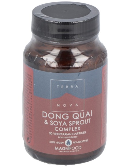 Terranova Dong Quai Y Brotes De Soja Complex 50 Cápsulas
