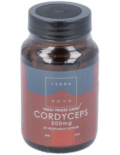Terranova Córdiceps 500 Mg (Cordyceps Sinensis) 50 Cápsulas