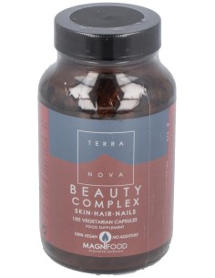 Terranova Beauty Complex Piel-Pelo-Uñas 100Caps