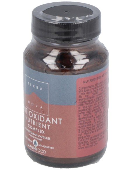 Terranova Nutrientes Antioxidantes Complex 50 Cápsulas