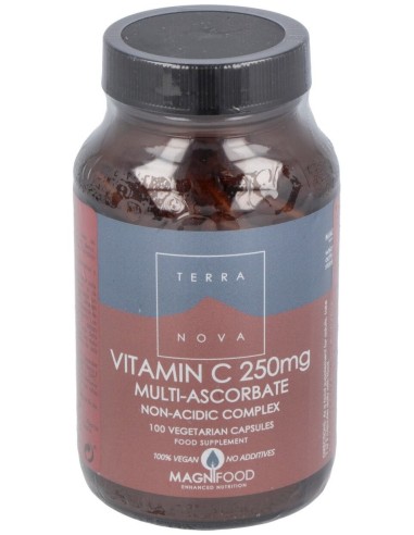 Terranova Vitamina C 250Mg 100Caps