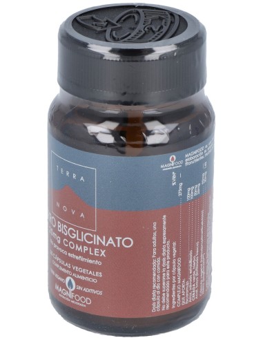 Hierro Bisglicinato 20Mg. 50Vcap.