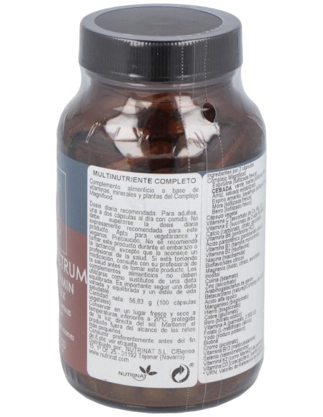 Terranova Full-Spectrum Complejo Multivitaminico 100Caps