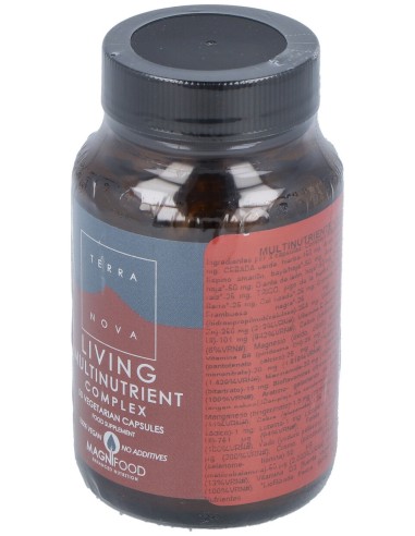 Terranova Multinutriente Vivo 50 Cápsulas