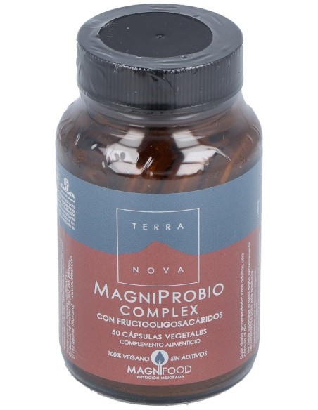 Terranova Magniprobio Complex Con Fructo-Oligosacáridos 50 Caps