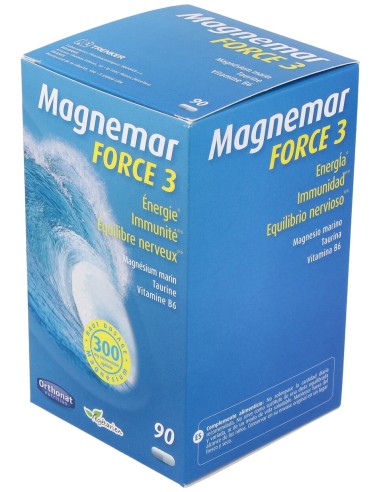 Orthonat Magnemar Force 3 90 Caps Energía Y...