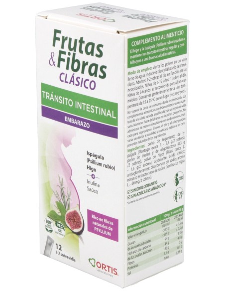Fruta Y Fibra Delicado Polvo 12Sbrs.
