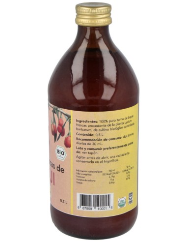 Zumo De Goji Bio 500Ml.