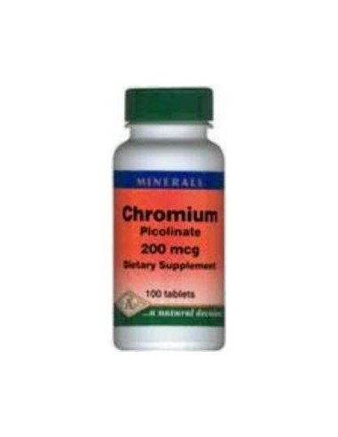 Cromo Picolinato 200Mcg. 100Comp.