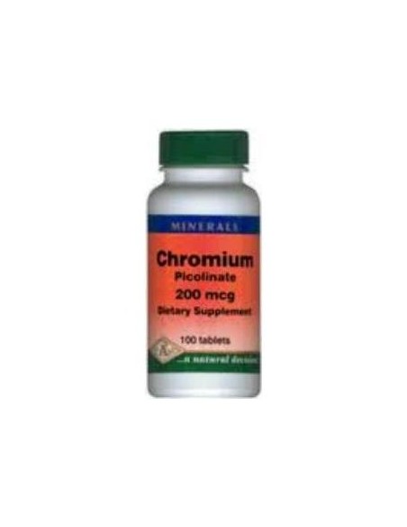Cromo Picolinato 200Mcg. 100Comp.