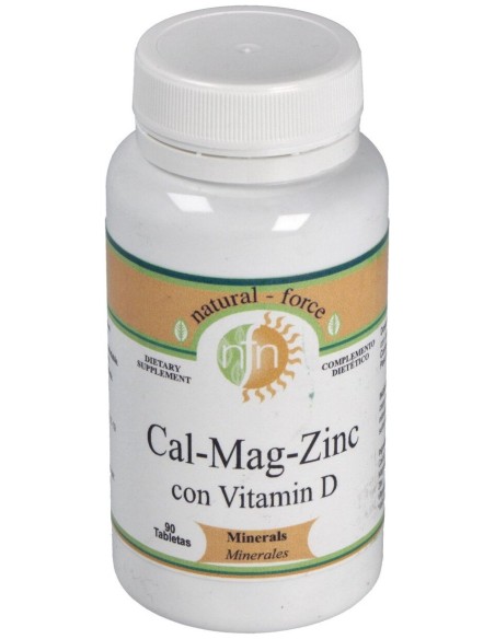 Cal Mag Zinc (Calcio-Magnesio-Zinc-Vit.D) 90Comp.