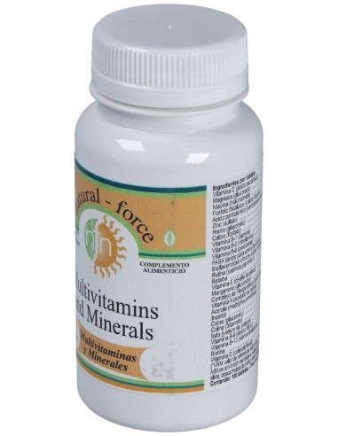 Multivitaminas Y Minerales 100Comp.