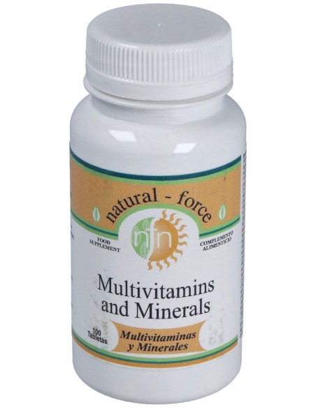 Multivitaminas Y Minerales 100Comp.