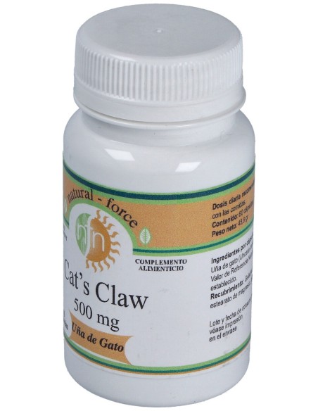 Uña De Gato 500Mg. 60Cap.