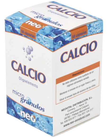 Calcio Microgranulos Neo 50Cap.