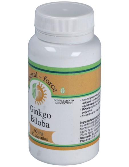 Ginkgo Biloba 60Mg. 90Cap.