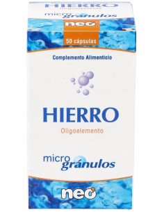 Hierro Microgranulos Neo 50Cap.