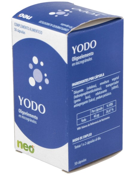 Yodo Microgranulos Neo 50Cap.