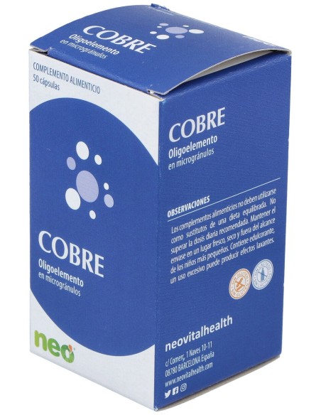 Cobre Microgranulos Neo 50Cap.
